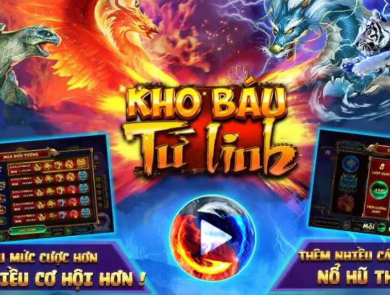 Slot Tứ Linh 789Club Săn Tìm Thần Thú Kiếm Ngọc Thưởng